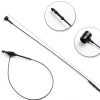 Plastic Tag Loops 5 Inch Black CABODYALS 1000 Piece Fastener-1