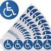 Handicap Sticker Decals Xyembu Waterproof Self Adhesive 2 Inch Labels-0