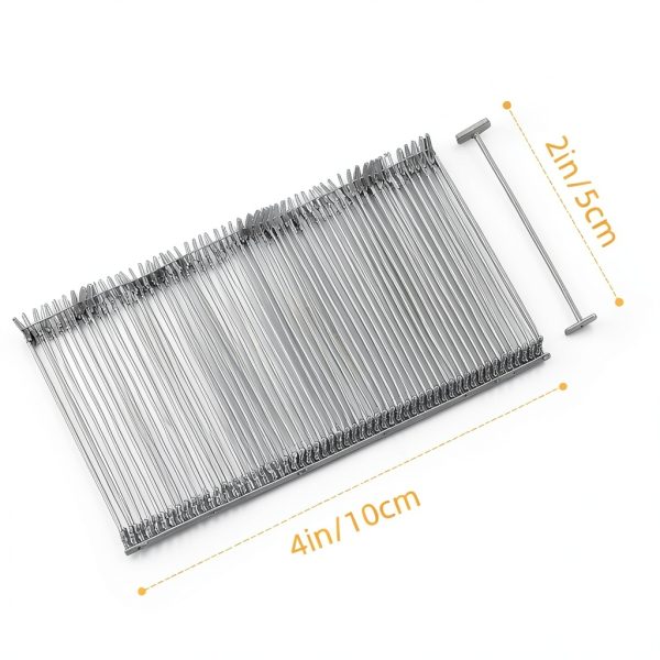 ZNBSIXP Tag Gun Fasteners 5000 Clear 2Inch Plastic Refill for Retail-2
