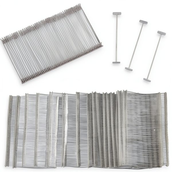 ZNBSIXP Tag Gun Fasteners 5000 Clear 2Inch Plastic Refill for Retail-0