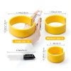 Medicine Bottle Tag Clips Zhaoyao Yellow 18 Tags & 2 Markers-1
