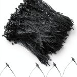 Plastic Tag Loops 5 Inch Black CABODYALS 1000 Piece Fastener-0