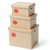 FENGHERUIA Red Medication Label Stickers 3 Inch Vinyl Pack of 20-4