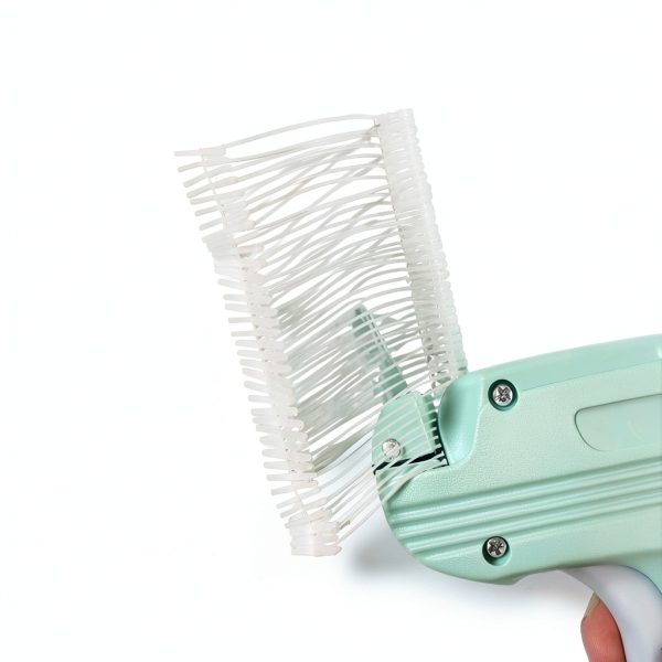 ZNBSIXP Tag Gun Fasteners 5000 Clear 2Inch Plastic Refill for Retail-4