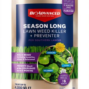 BioAdvanced Season Long Lawn Weed Killer 10lb Granules 4000 Sq Ft-0