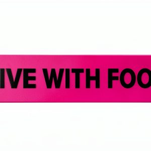 Give With Food Veterinary Labels by LabelValue - Pink 0.375x1.625 Roll-0