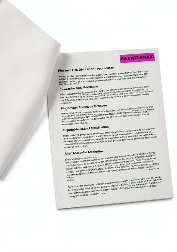 Give With Food Veterinary Labels by LabelValue - Pink 0.375x1.625 Roll-5