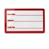 Drug Name Label Stickers 500pcs 1x2 Inch Red Paper Labels by Well Tile-5
