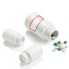 Drug Name Label Stickers 500pcs 1x2 Inch Red Paper Labels by Well Tile-1