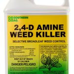 Southern Ag Amine 2,4-D Weed Killer, 32oz Liquid for Lawns and Gardens-0