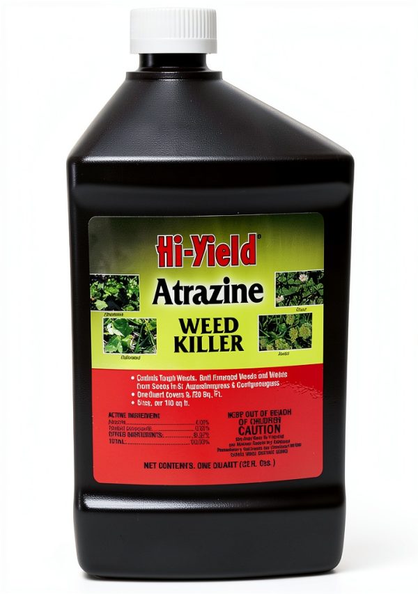 Atrazine Weed Killer VPG 32 oz Liquid for St Augustine Centipede Grass-0